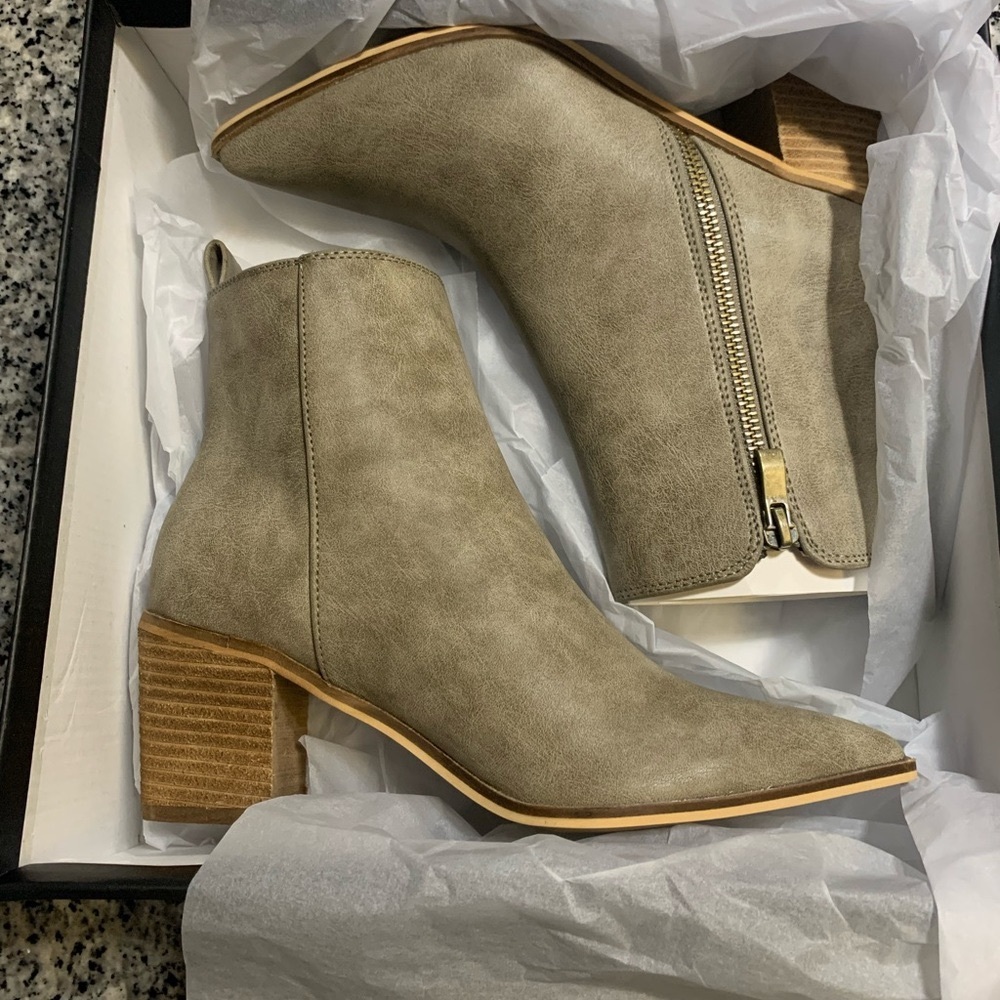 Leather Ankle Boots